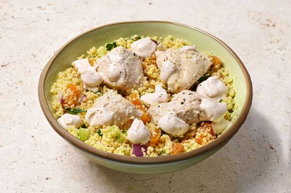 Poulet spicy & taboulé d'été, Frichti (400 g)