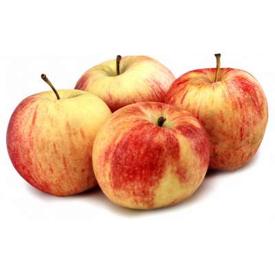 Lot de 4 pommes Gala HVE (petit calibre), France