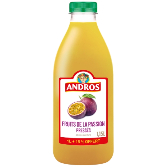 Boisson aux Fruits Fruits de la Passion Pressés ANDROS