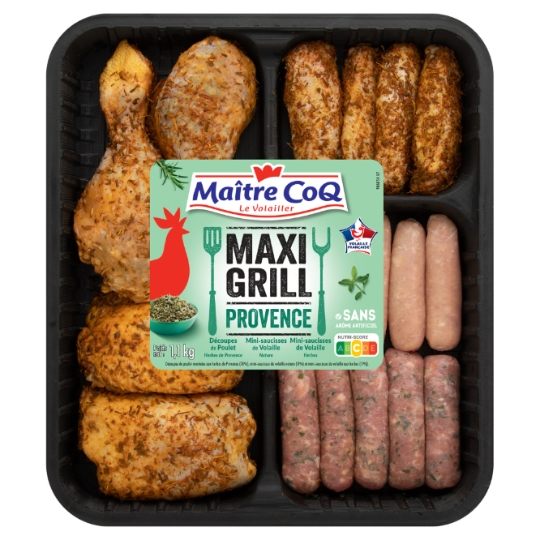 Plateau Grillades Viandes Spéciales Provence MAITRE COQ