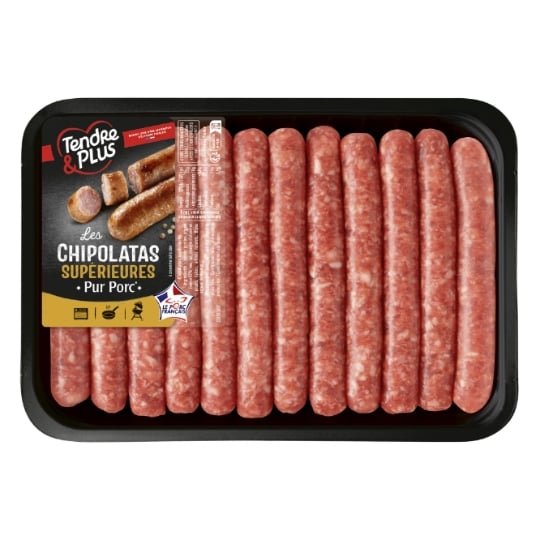 Chipolatas Supérieures TENDRE ET PLUS