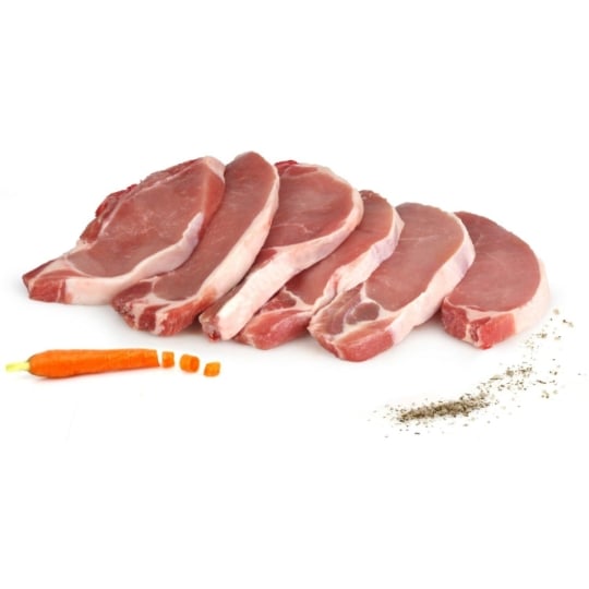 Côtes de Porc Premières à Griller Label Rouge CARREFOUR SELECTION