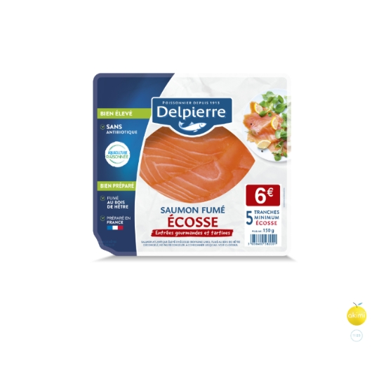 Saumon Fumé d'Ecosse DELPIERRE