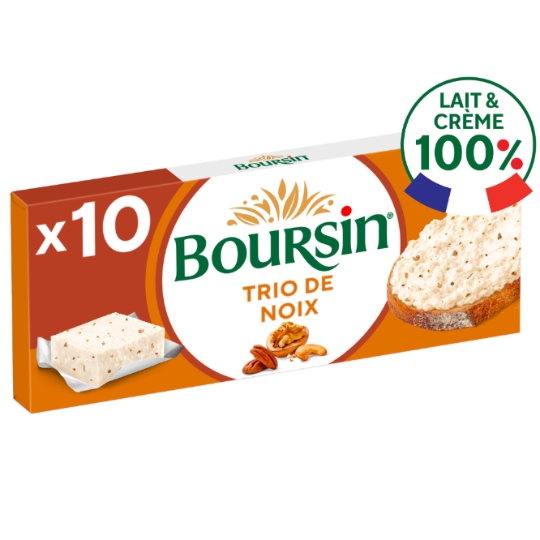 Fromage à Tartiner Trio de Noix BOURSIN