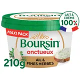 Fromage à Tartiner Frais à Tartiner Ail et Fines Herbes Onctueux BOURSIN