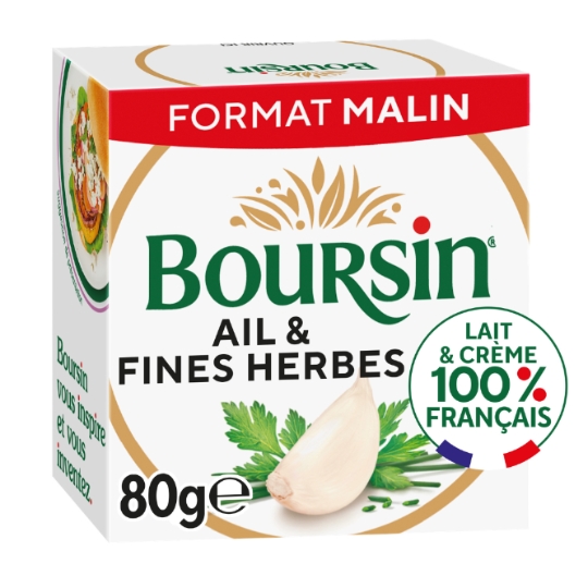 Fromage à Tartiner Ail et Fines Herbes BOURSIN