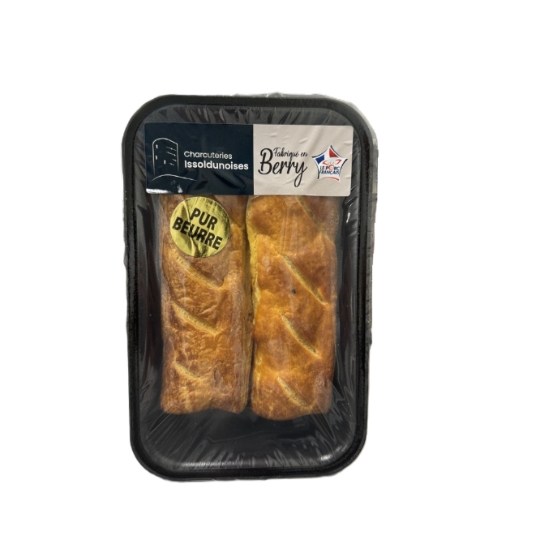 Friands à la Viande Pur Beurre CHARCUTERIES ISSOLDUNOISES