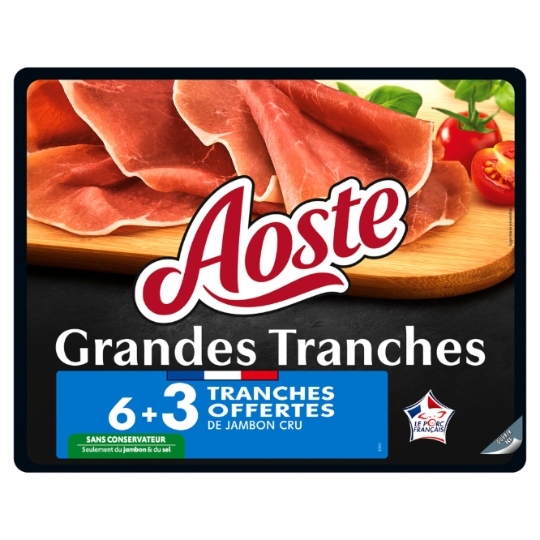 Jambon Cru Grandes Tranches AOSTE