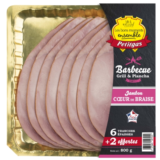 Jambon Cœur de Braise Barbecue Grill & Plancha PETITGAS