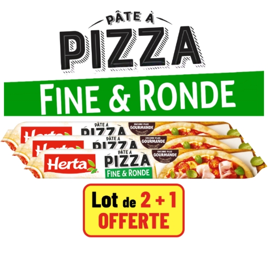 Pâtes à pizza Fine et Ronde HERTA