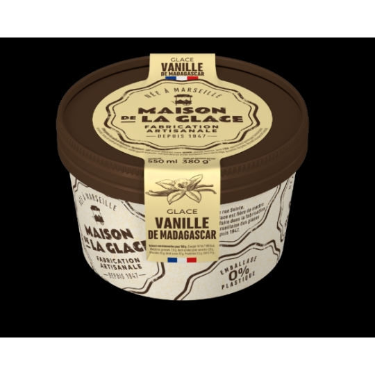 Glace vanille de Madagascar  MAISON DE LA GLACE