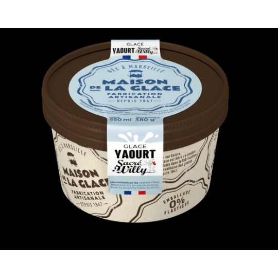 Glace yaourt  MAISON DE LA GLACE