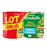 Petits Pois Carottes Tendres & Fondants Sans Conservateurs BONDUELLE