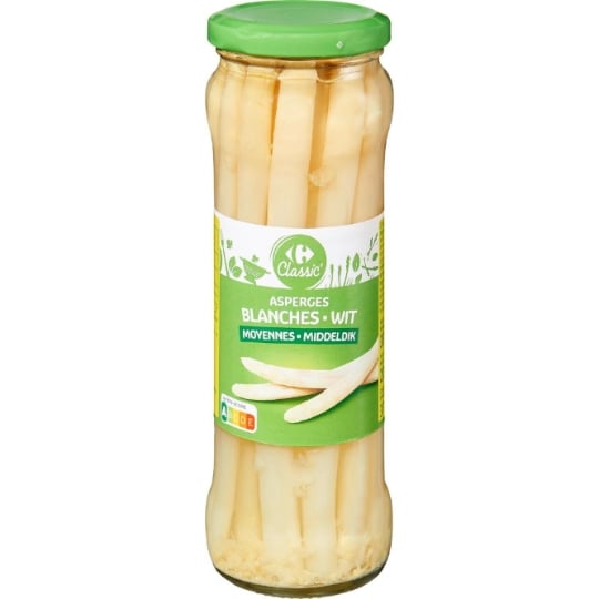 Asperges Blanches Moyennes CARREFOUR CLASSIC'