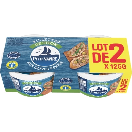 Rillettes de Thon aux Olives PETIT NAVIRE