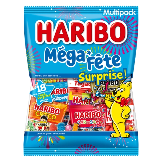 Bonbons Multipack Méga Fête Assortiment Surprise HARIBO