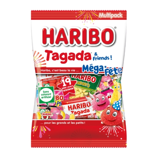 Bonbons Tagada Mega Fête HARIBO