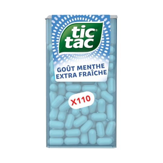Bonbons Menthe Extra Fraîche TIC TAC