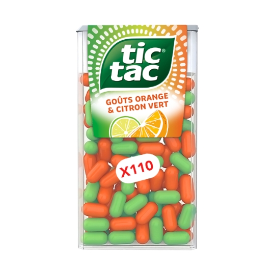 Bonbons Orange & Citron Vert TIC TAC