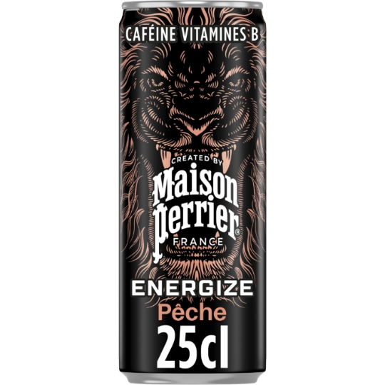 Boisson Énergisante Goût Pêche PERRIER