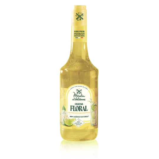 Sirop cocktail floral MOULIN DE VALDONNE