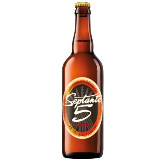 Bière Ambrée 7,5% SEPTANTE 5