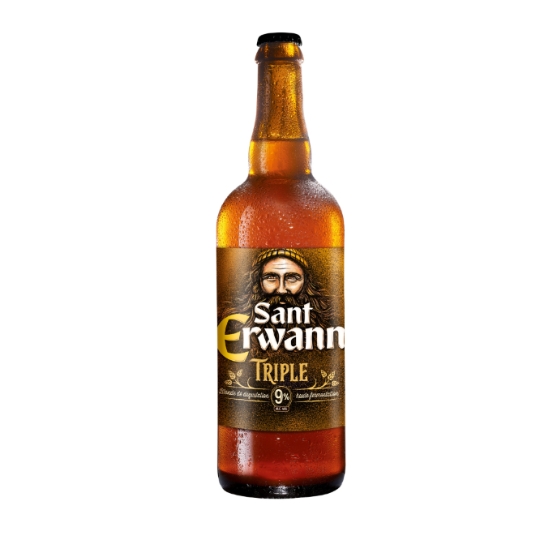 Bière Triple Blonde 9% SANT ERWANN