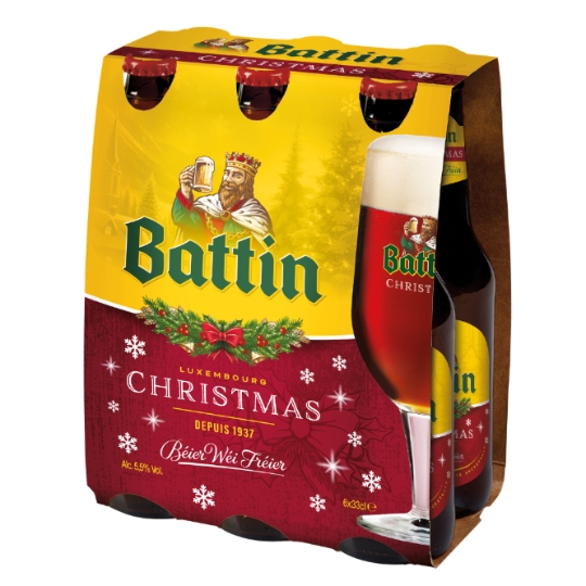 Bière Christmas 5,5% BATTIN