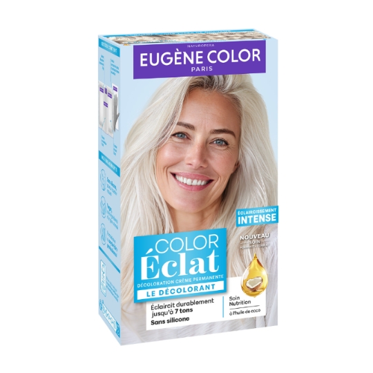 Coloration Cheveux Crème Permanente Le Décolorant Éclaircissement Intense Color Éclat EUGENE COLOR