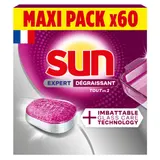 Tablettes Lave Vaisselle Expert Dégraissant Tout en 1 SUN