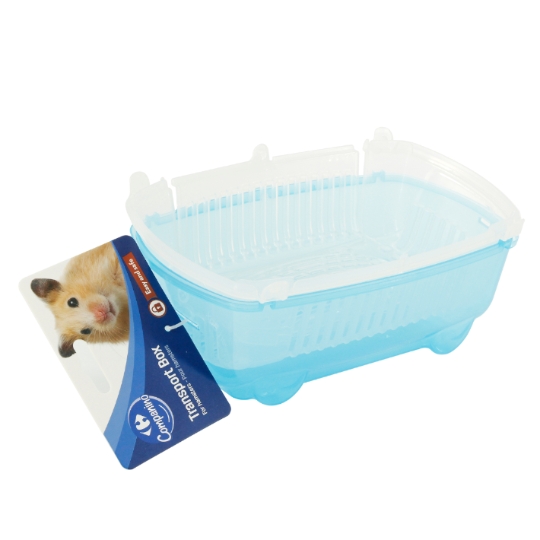 Transport box for hamsters convient à un hamster jusqu'à 1,5 kg CARREFOUR