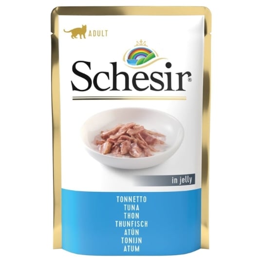 Schesir Chat Filets En Gelée Sachet 85 G - Thon SCHESIR
