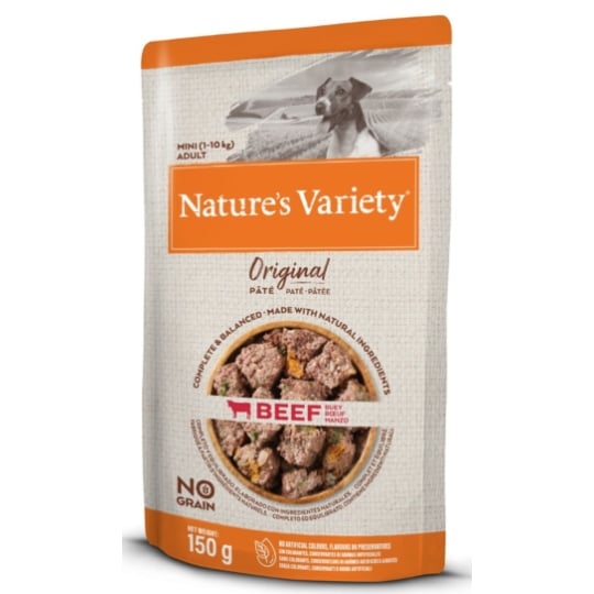 Nature's Variety Original Chien Mini Adulte Bœuf - 150 G Nature's Variety