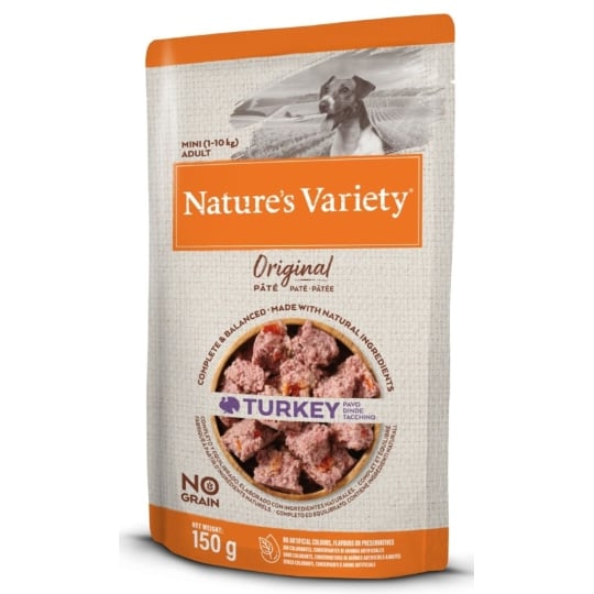 Nature's Variety Original Chien Mini Adulte Dinde - 150 G Nature's Variety