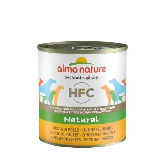 Pâtée Almo Nature Chien Hfc Cuisse De Poulet – Boîte 290 G ALMO NATURE