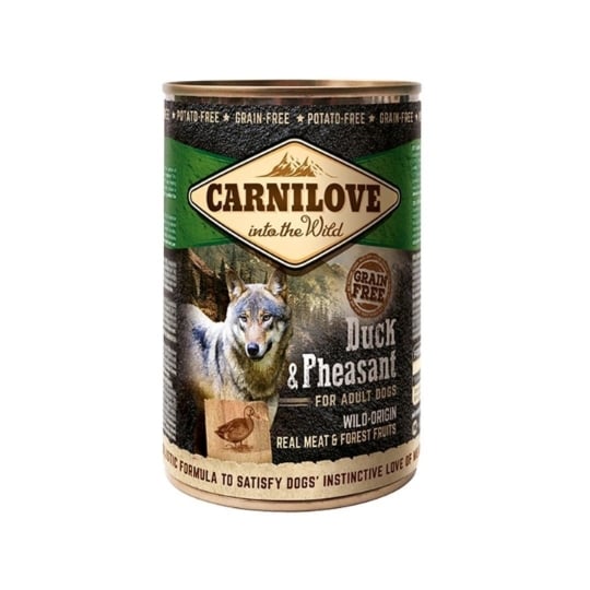 Carnilove Chien Paté Canard Faisan - Boîte 400 G CARNILOVE