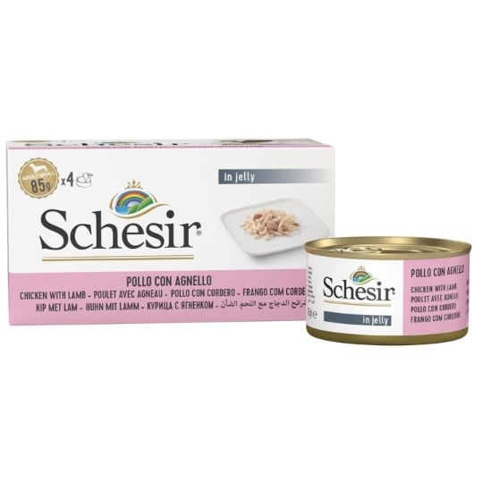 Schesir Chien Gelée Poulet Et Agneau - 4 X 85 G SCHESIR