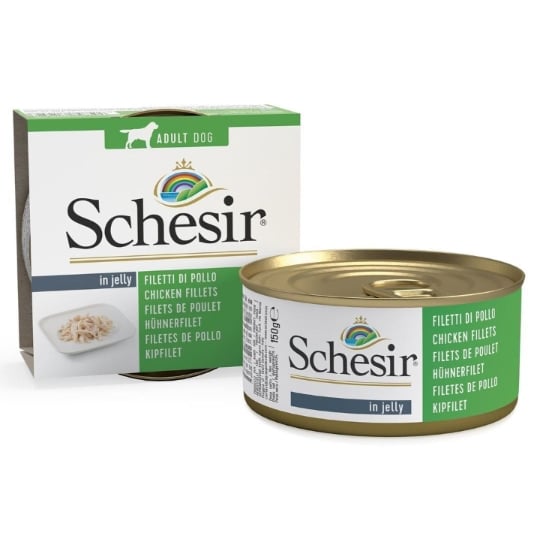 Schesir Chien Gelée Boîte 150 G - Poulet SCHESIR