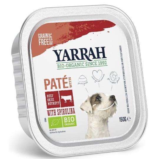 Yarrah Chien Pâtée Boeuf Et Poulet Bio - 6 X 150 G YARRAH