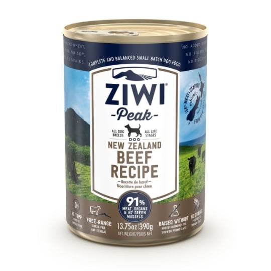 Ziwipeak Chien Boeuf Boîte - 390 G ZiwiPeak