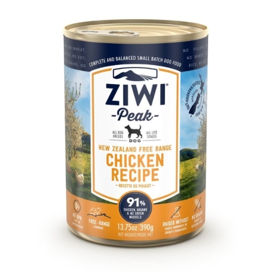 Ziwipeak Chien Poulet Boîte - 390 G ZiwiPeak