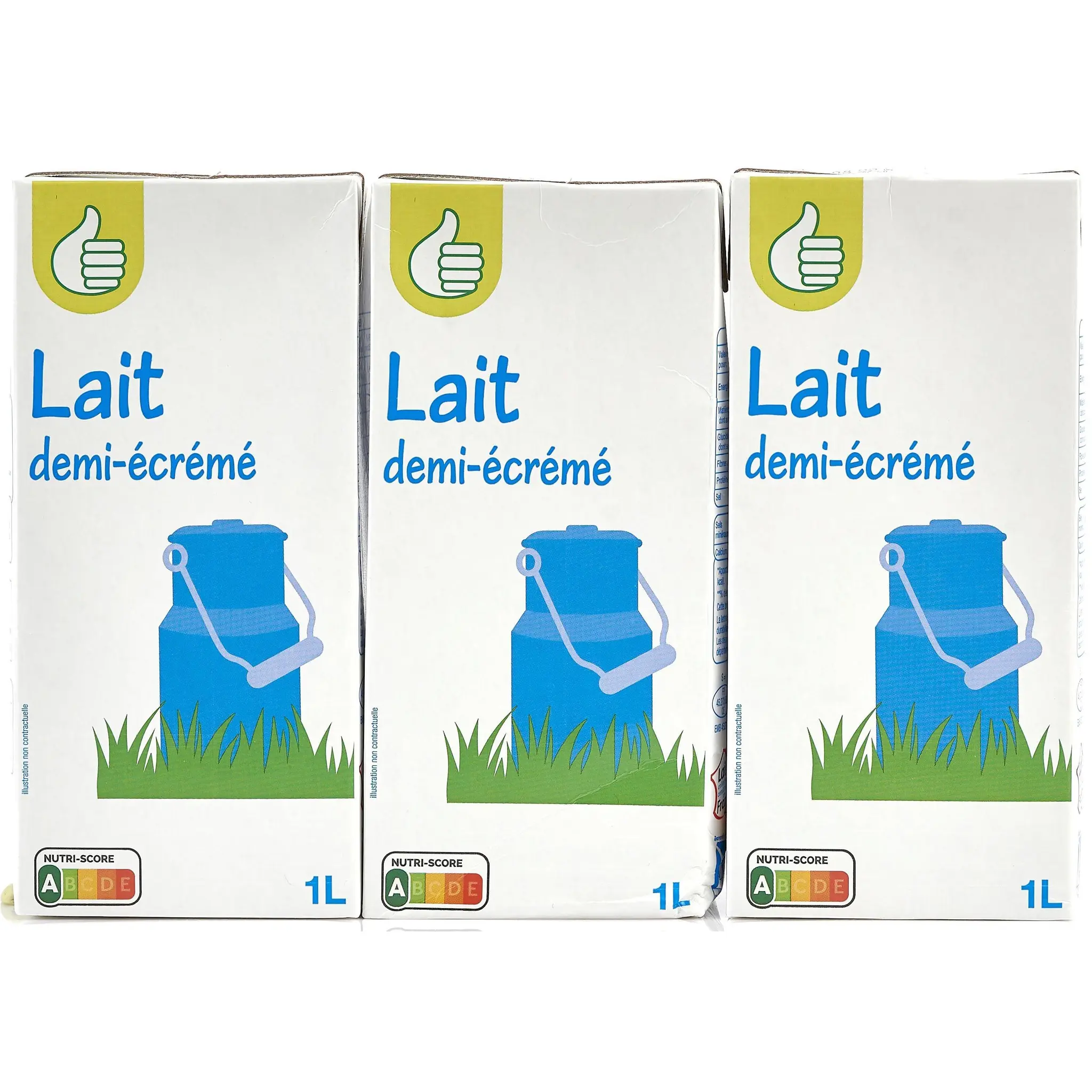 POUCE Lait demi-écrémé UHT