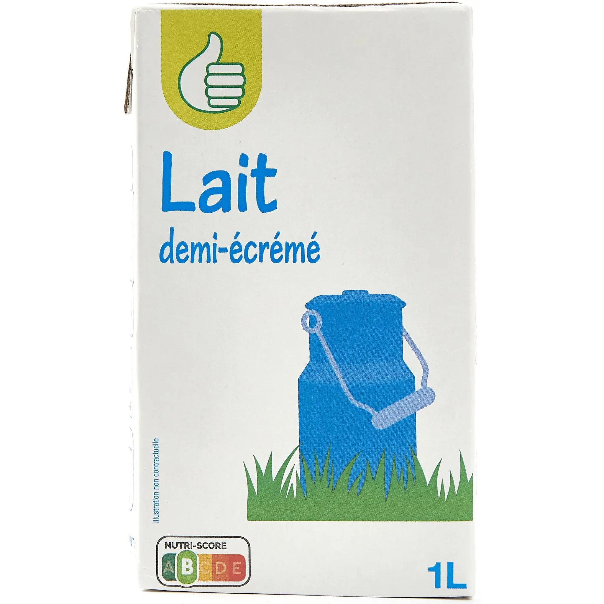 POUCE Lait demi-écrémé