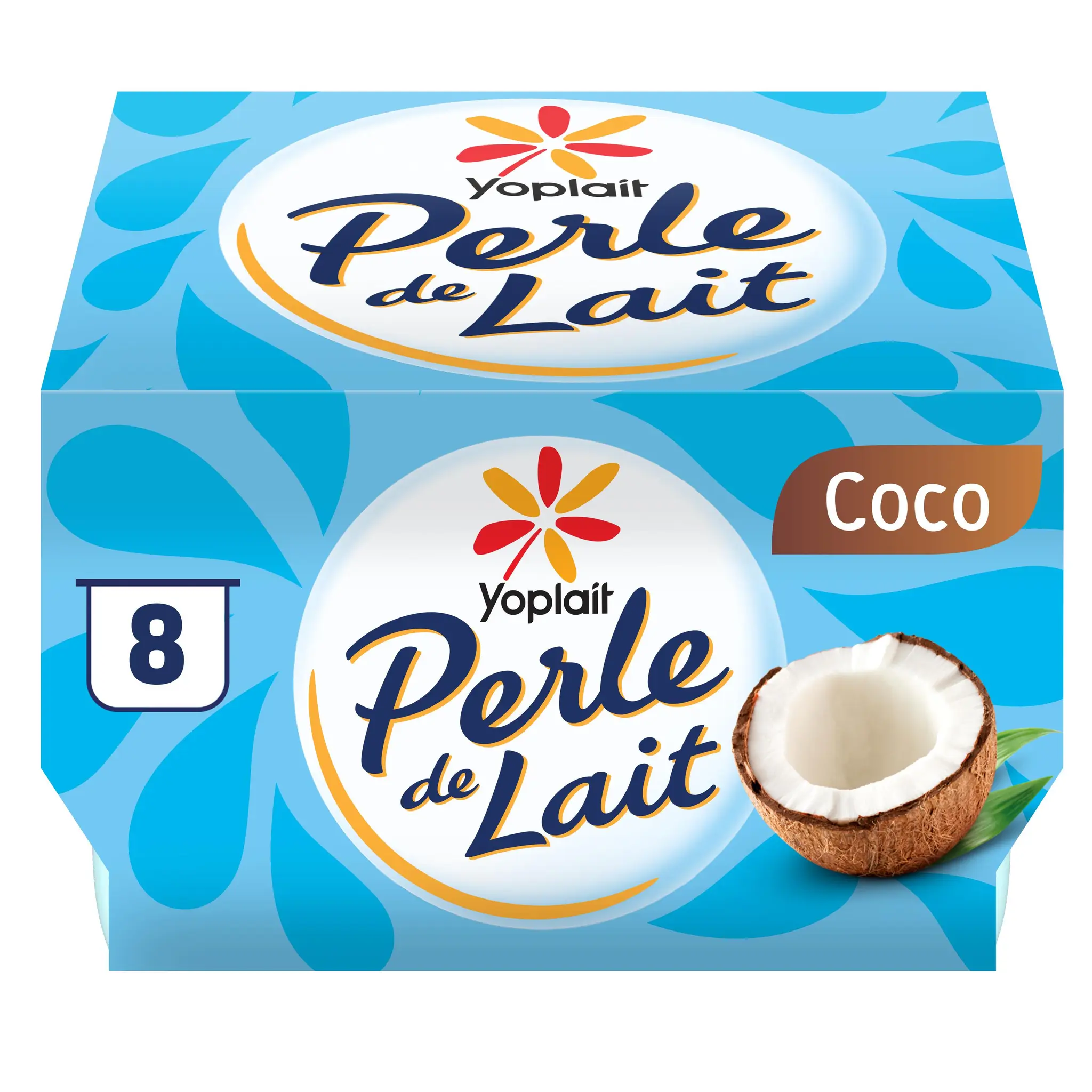 PERLE DE LAIT Yaourt brassé à la coco