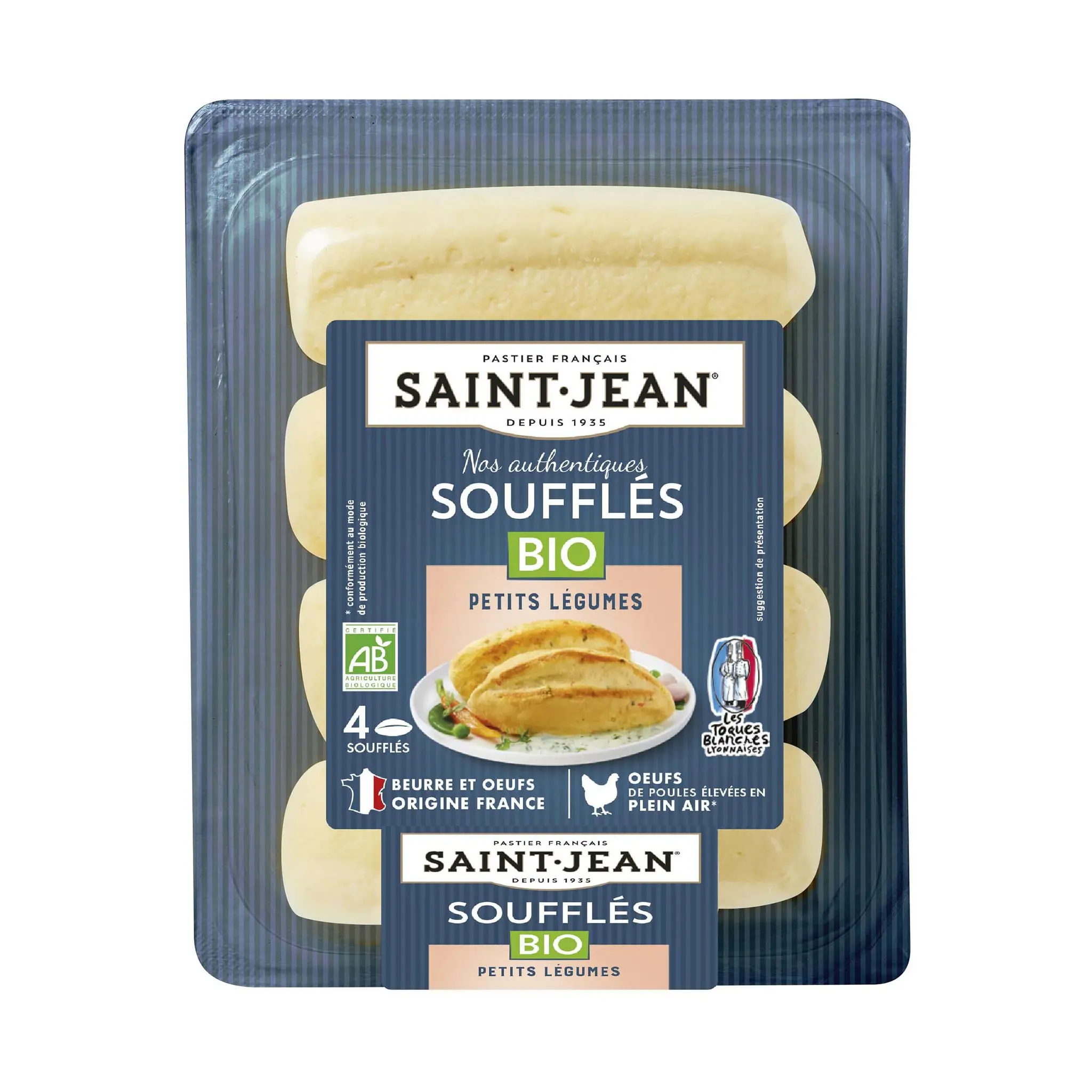 SAINT JEAN Soufflés aux petits légumes bio