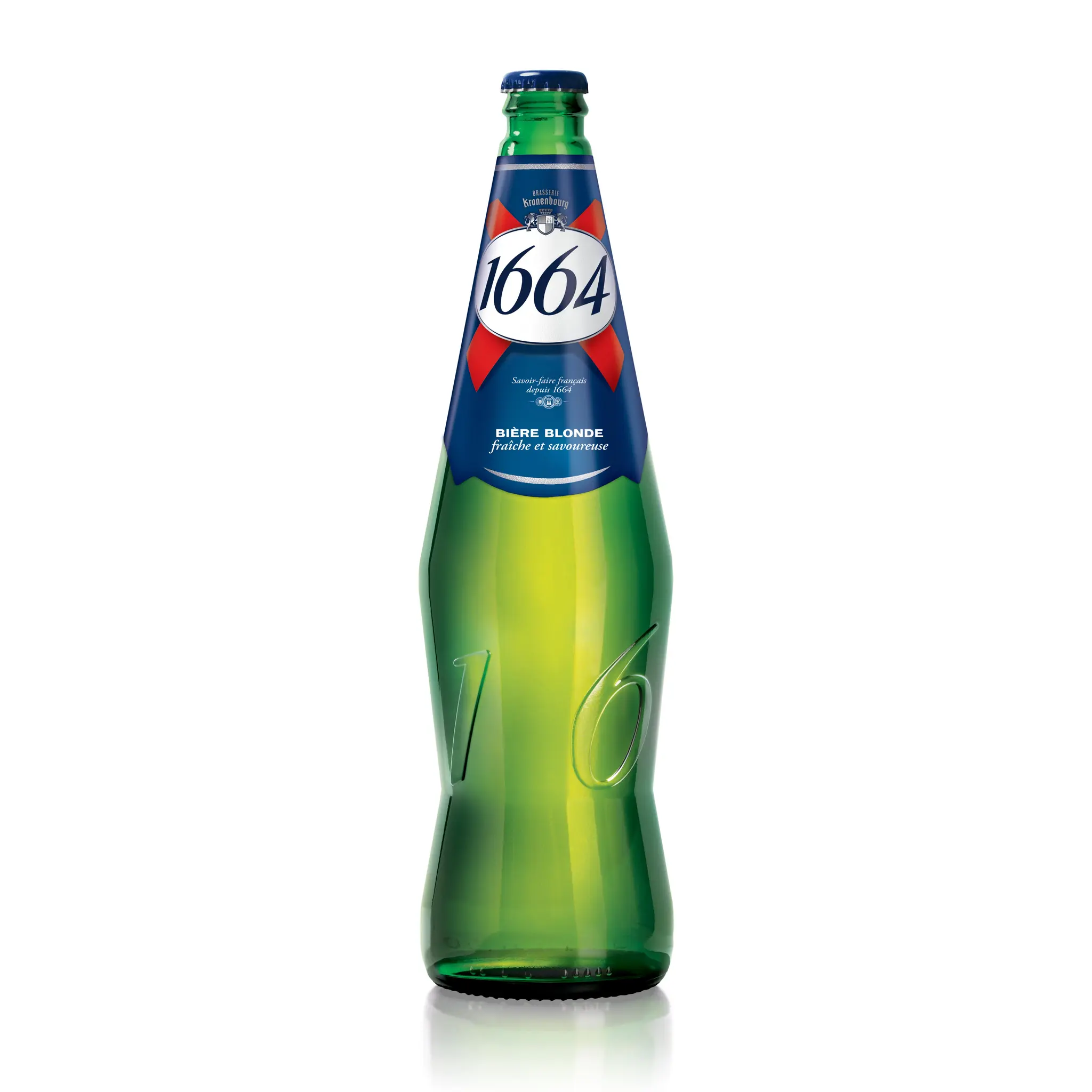 1664 Bière blonde premium 5,5% bouteille