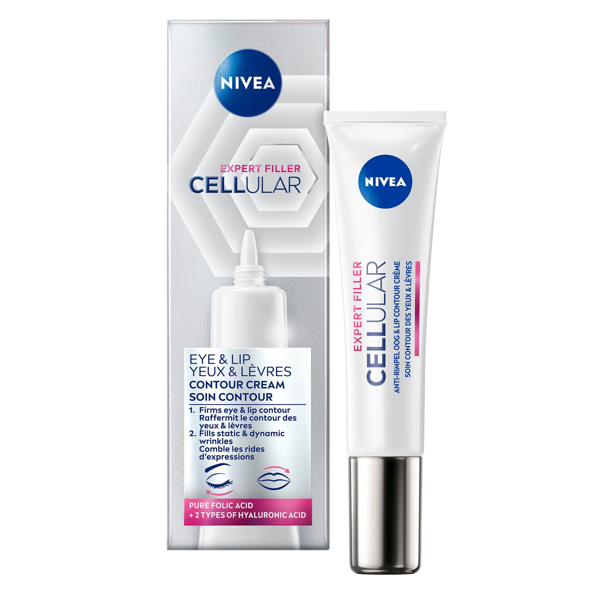 NIVEA Expert Filler Cellular soin contour yeux et lèvres