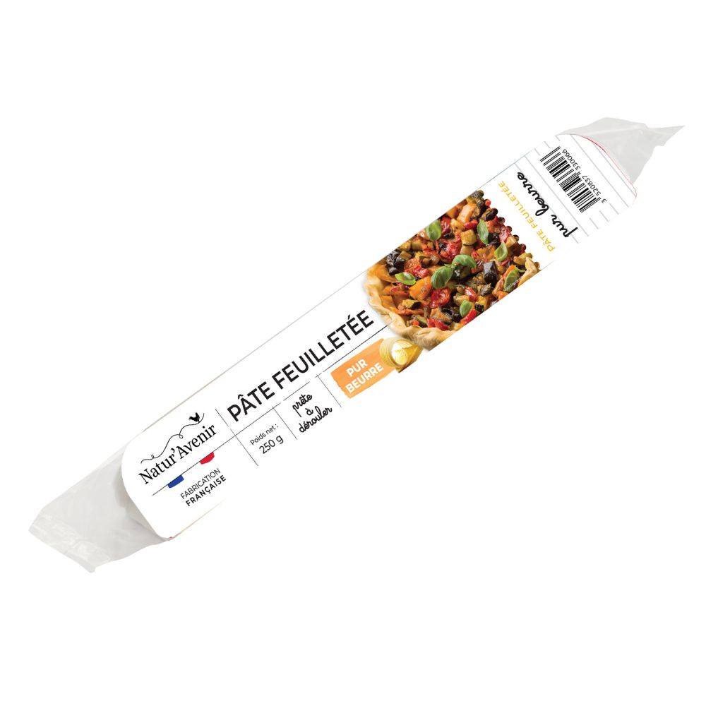 Pâte feuilletée pur beurre bio