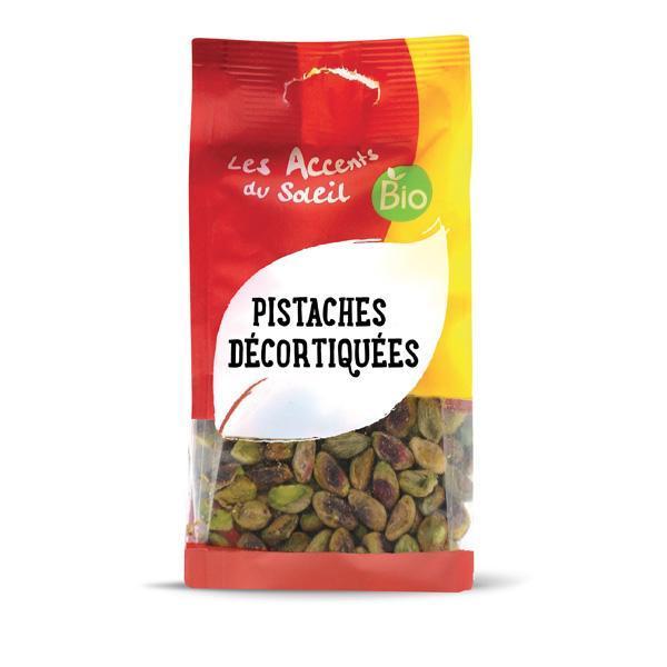 Pistaches décortiquées nature bio