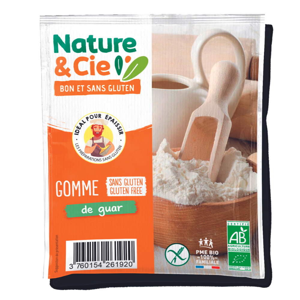 Gomme de guar bio